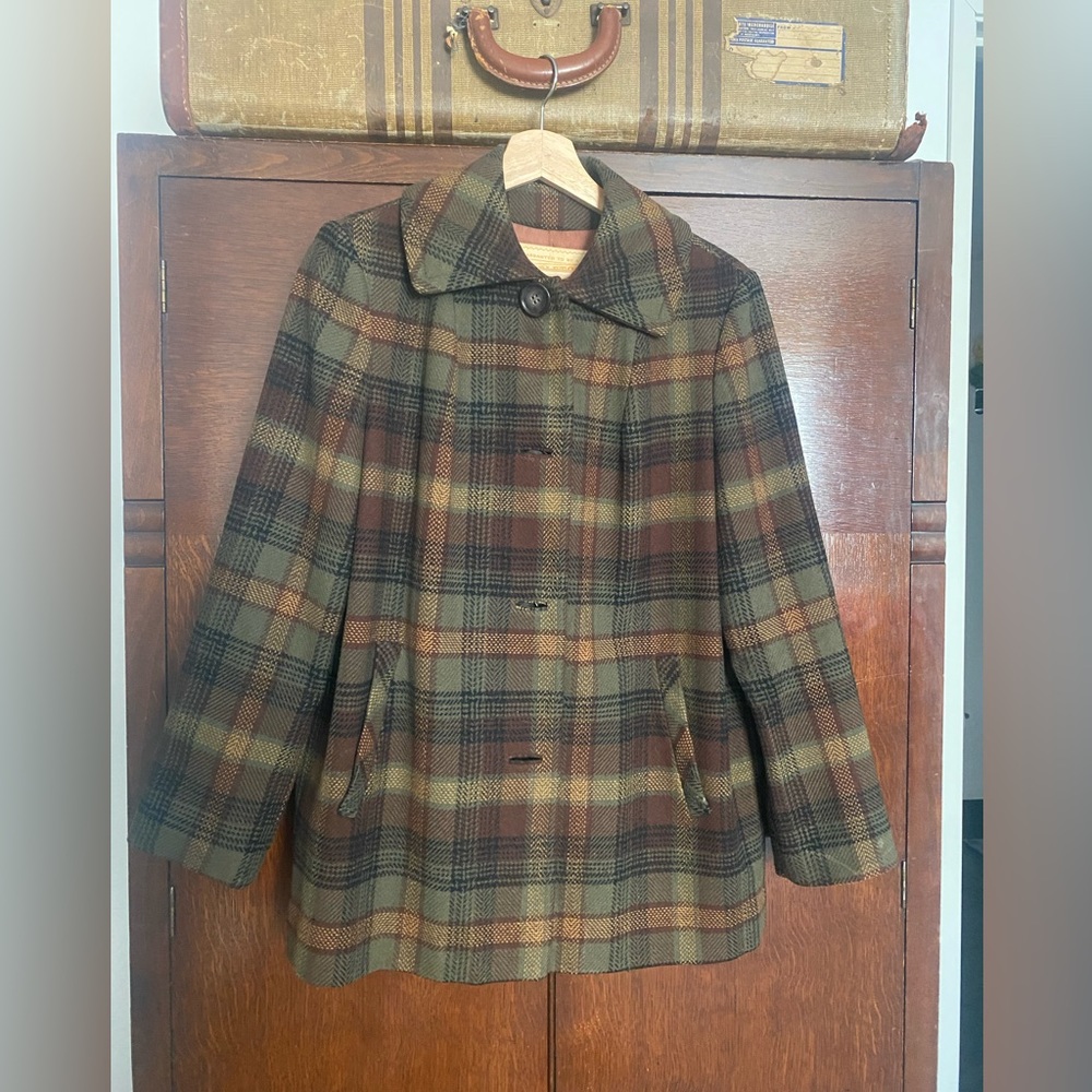 Vintage 60’s Pendleton wool coat